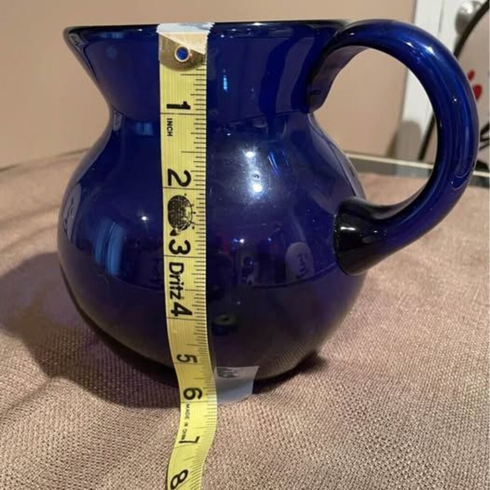 Small Blue Pitcher - Picture 5 of 5
